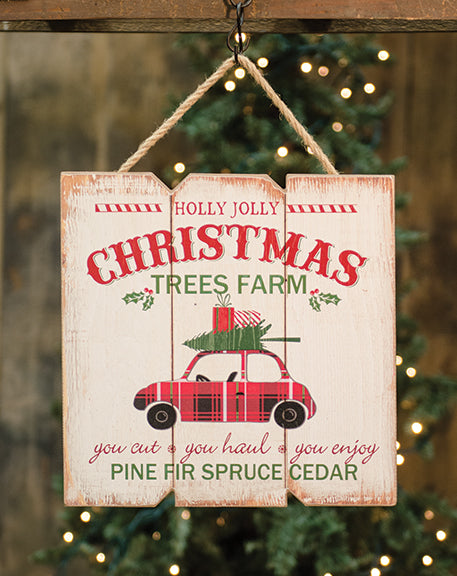 💙 Holly Jolly Christmas Tree Farm Hanger