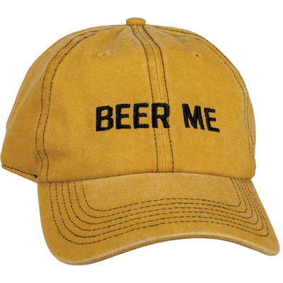 Beer Me Distressed Baseball Hat Unisex