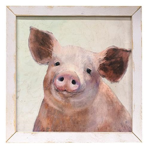 Scrapple the Pig Framed Print