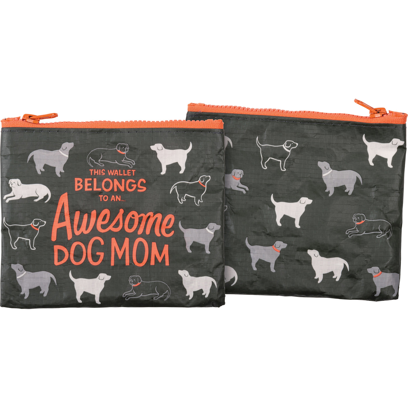 This Belongs To An Awesome Dog Mom Zipper Wallet