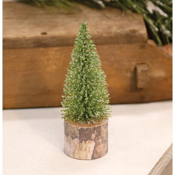 💙 Iced Foxtail 6" Faux Pine Tree