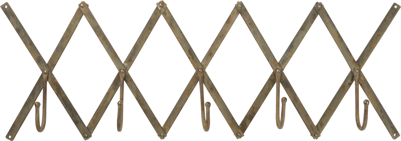 💙 Adjustable Accordion Metal Coat Hanger