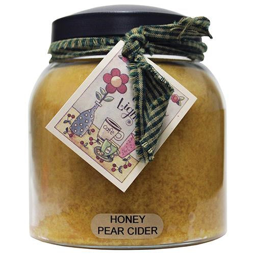 Honey Pear & Cider 34 oz Papa Jar Candle