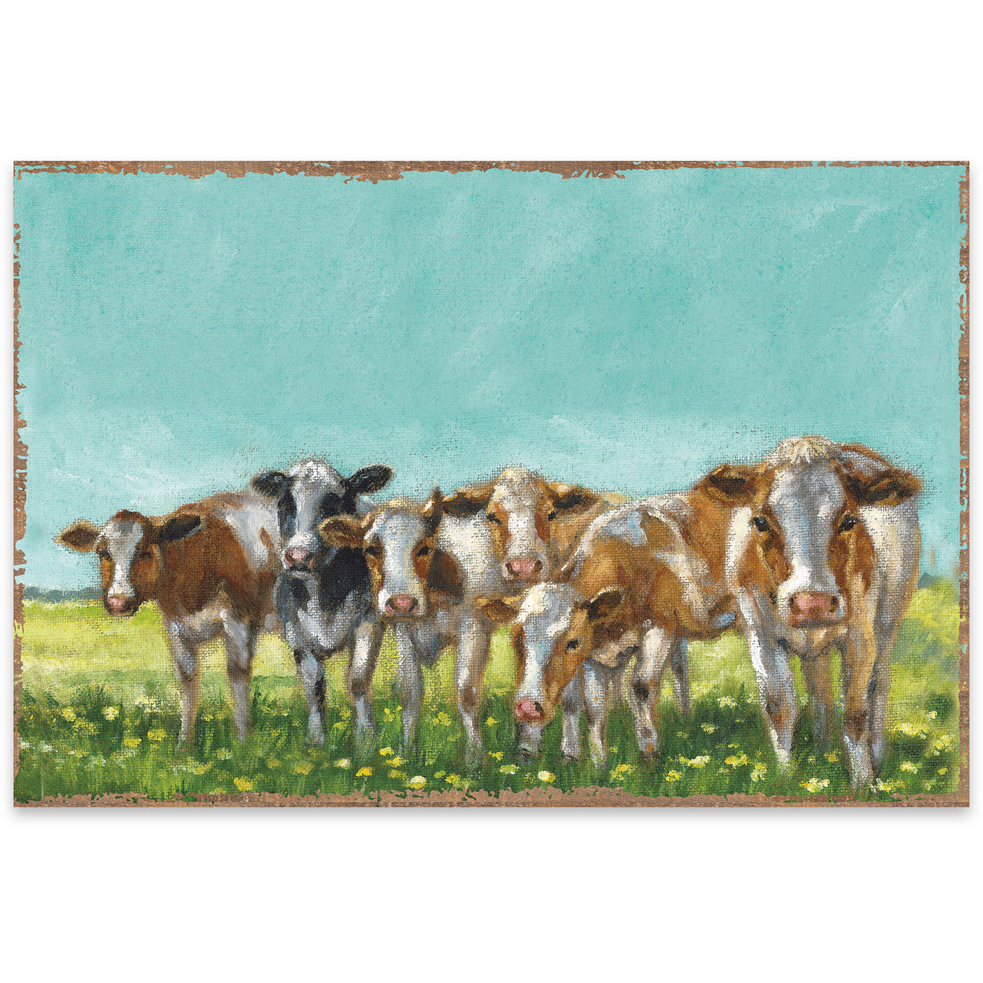 Cows in Field Paper Placemats 24 sheets