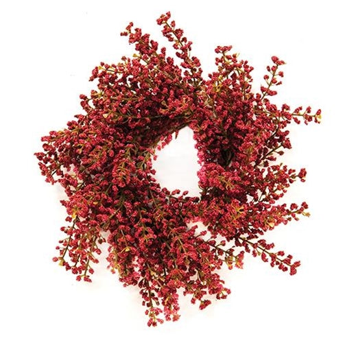 Bursting Astilbe Sangria Small Wreath