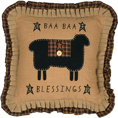 Heritage Farms Baa Baa Blessings 18" Throw Pillow