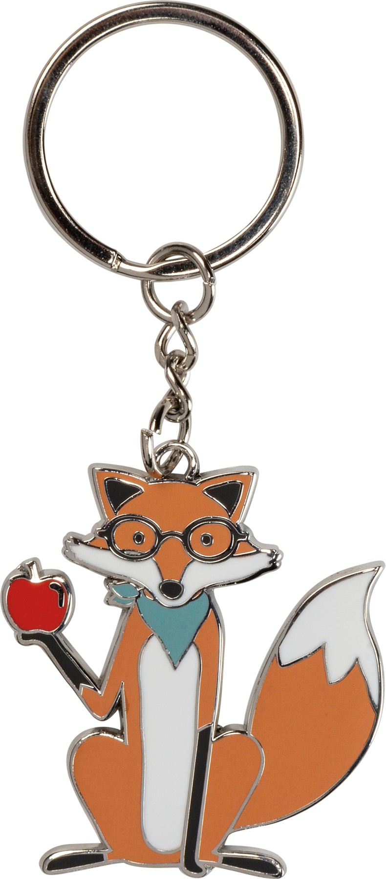Surprise Me Sale 🤭 Teaching is a Work Of Heart Fox with Apple Keychain