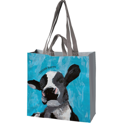 Choose Happy Cow Market Tote Bag