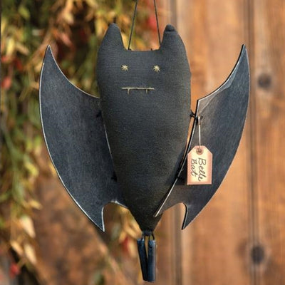 Bella the Bat Fabric Halloween Ornament