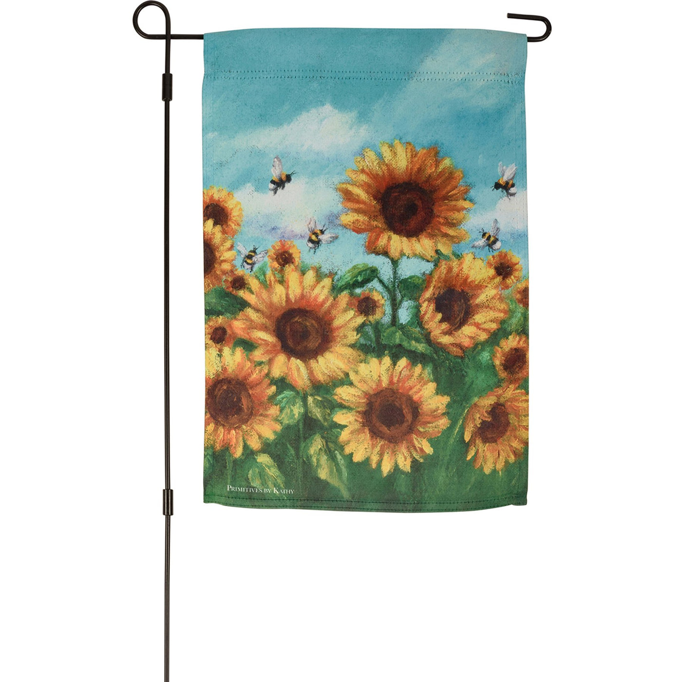 Abundant Summer Sunflowers Garden Flag