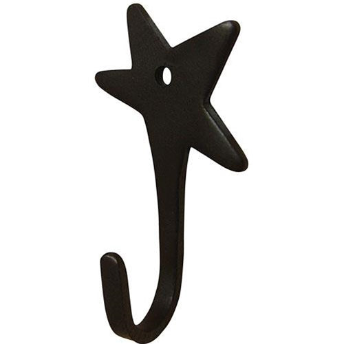 Flat Back Star Small Metal Hook