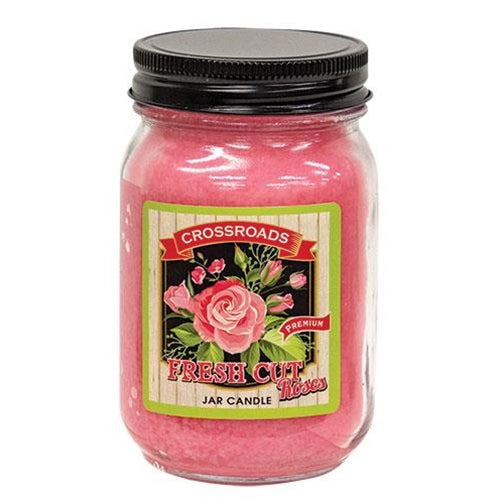 #114 🌼 GARDEN SHOPPING PARTY 🪴 Fresh Cut Roses Pint Jar Candle