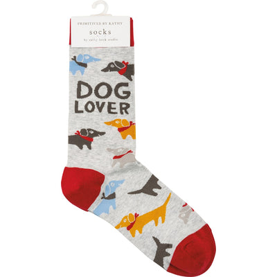 Colorful Bandana Dog Lover Unisex Fun Socks