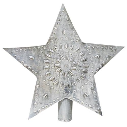 💙 Whitewashed Star 9" H Tree Topper