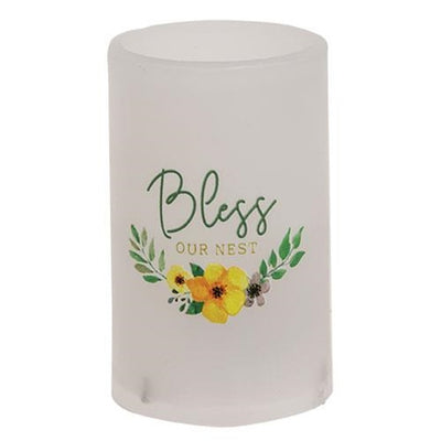 Bless Our Nest 5" Timer LED Pillar Candle