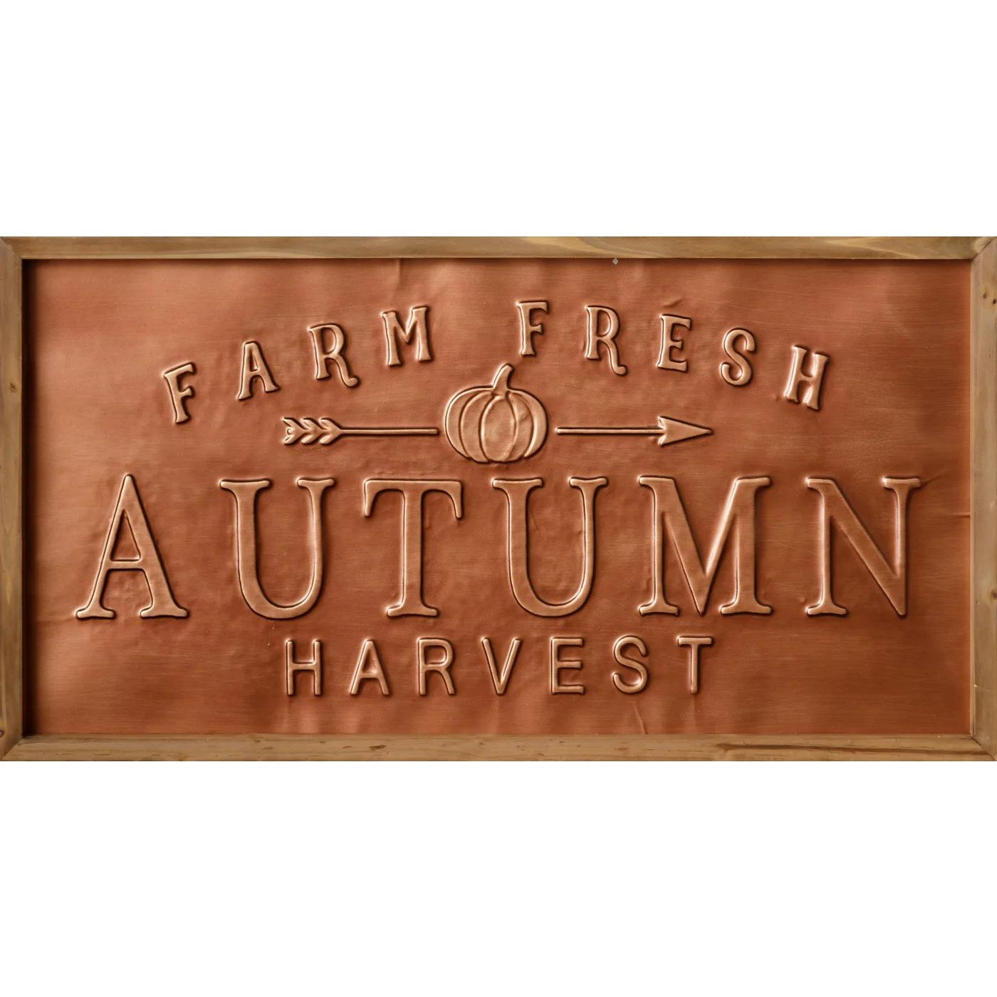 Farm Fresh Autumn Harvest 26" Fall Sign