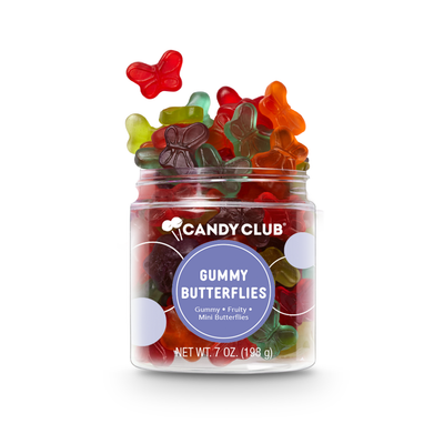 Candy Club Gummy Butterflies Treat Cup