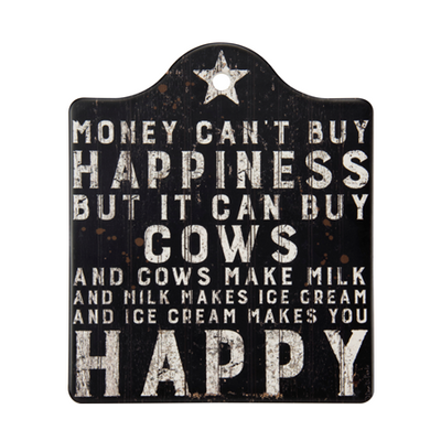 Money Can't Buy Happiness But It Can Buy Cows Trivet