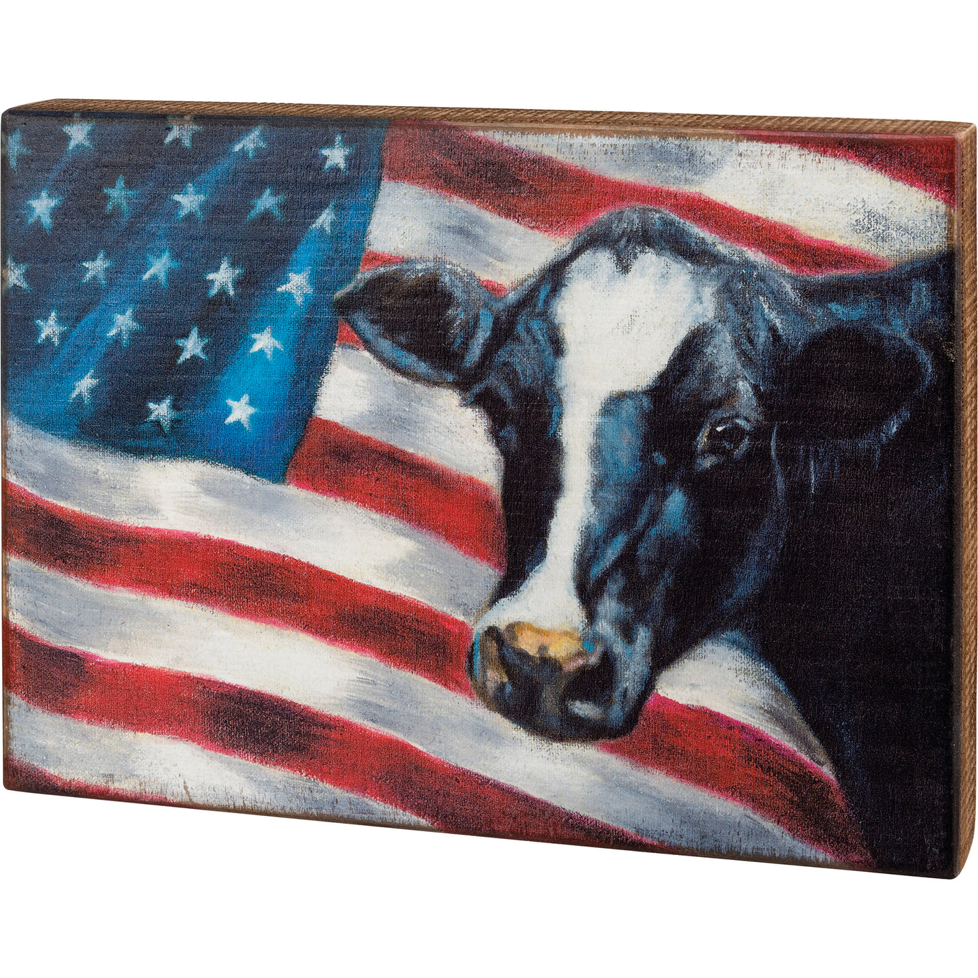 Surprise Me Sale 🤭 Americana Flag And Cow Box Sign