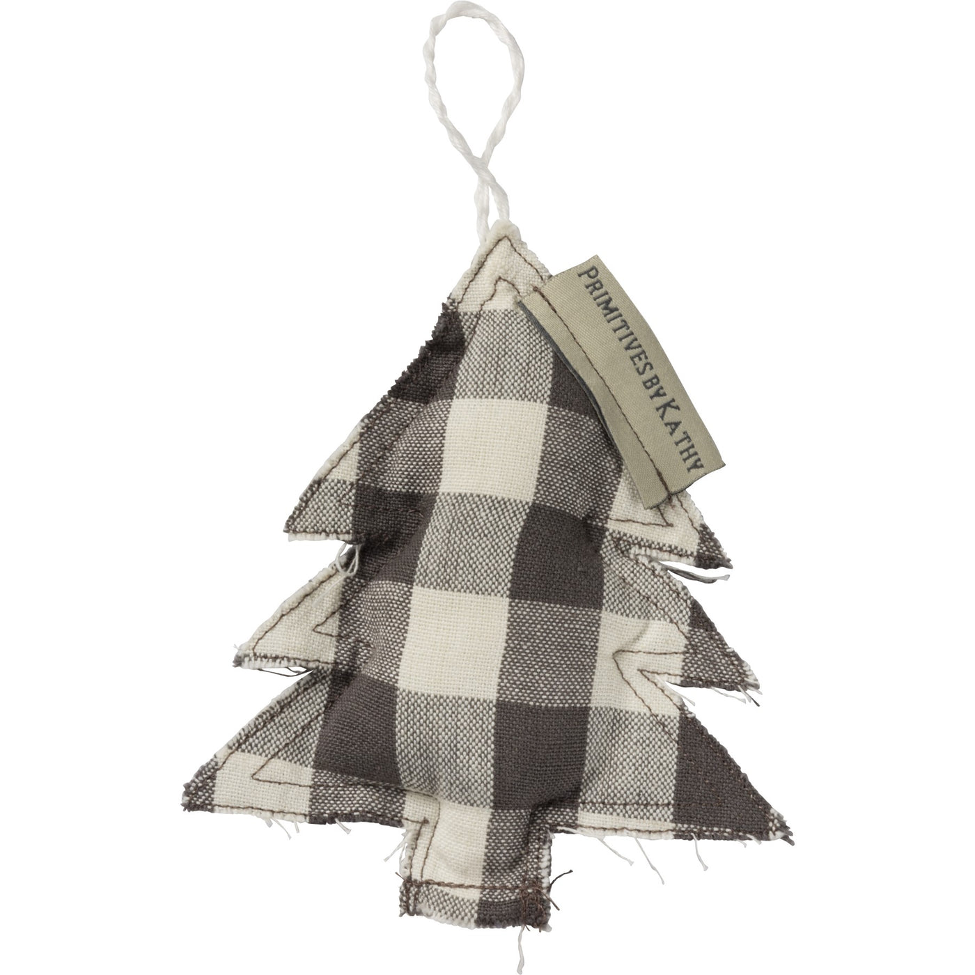 Surprise Me Sale 🤭 Buffalo Check Fabric Tree Ornament