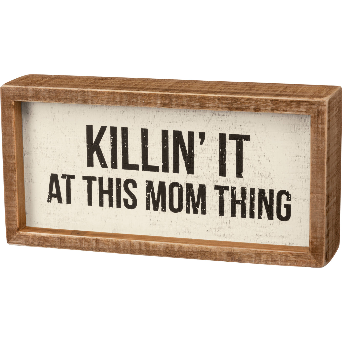 Killin' It At This Mom Thing Inset Box Sign