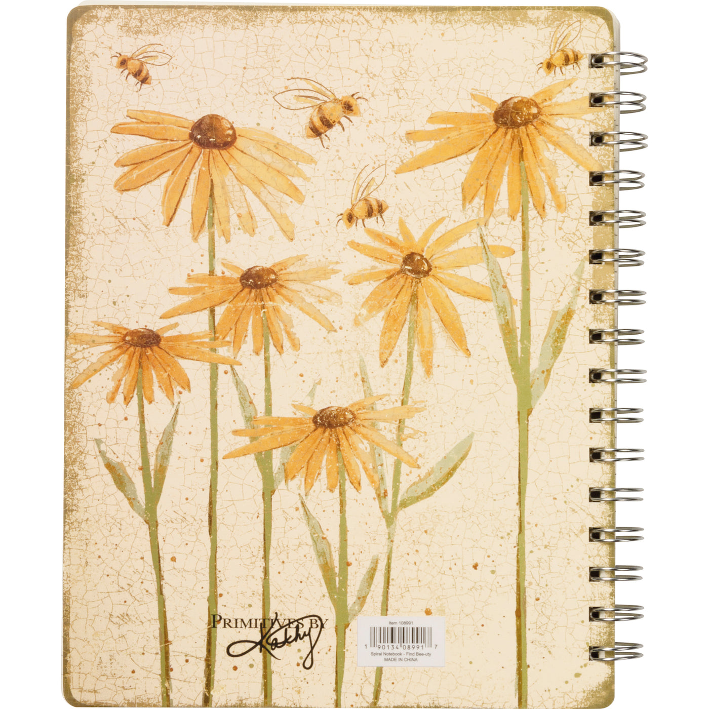 Find Bee-uty In Every Day Spiral Notebook