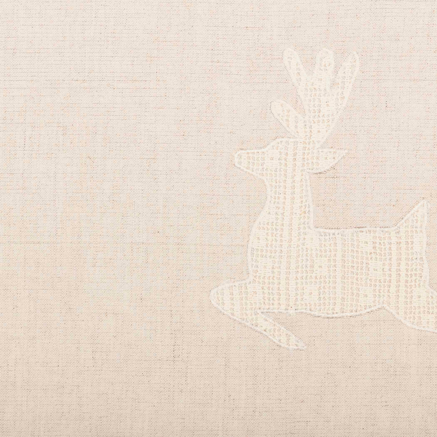 💙 Creme Lace Deer Christmas Winter Table Runner 13" x 72"