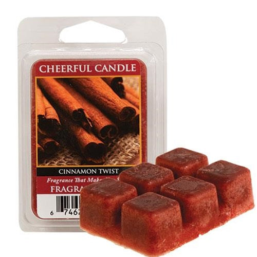 Cinnamon Twist Wax Melts Cheerful Candle