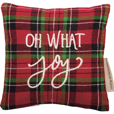 Surprise Me Sale 🤭 Oh What Joy Mini 6" Christmas Pillow