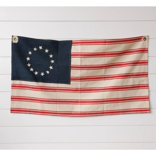 Betsy Ross Inspired Americana 38" Flag