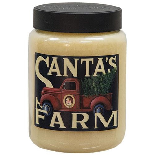 Santa's Farm Cookie Crumble 26 ox Jar Candle