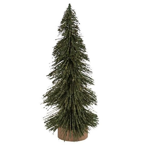 💙 Green Sisal 7" H Decorative Christmas Tree