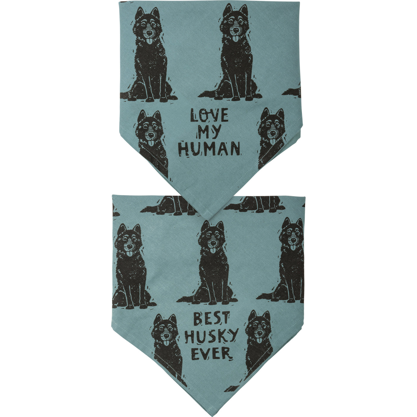Surprise Me Sale 🤭 Best Husky Ever Love My Human Pet Bandana Large