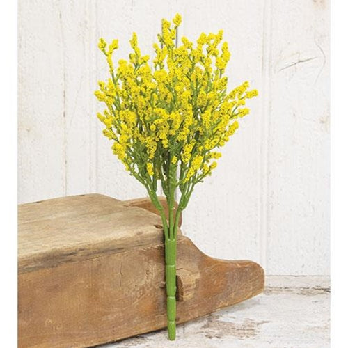 💙 Yellow Array Astilbe 10" Faux Floral Bush