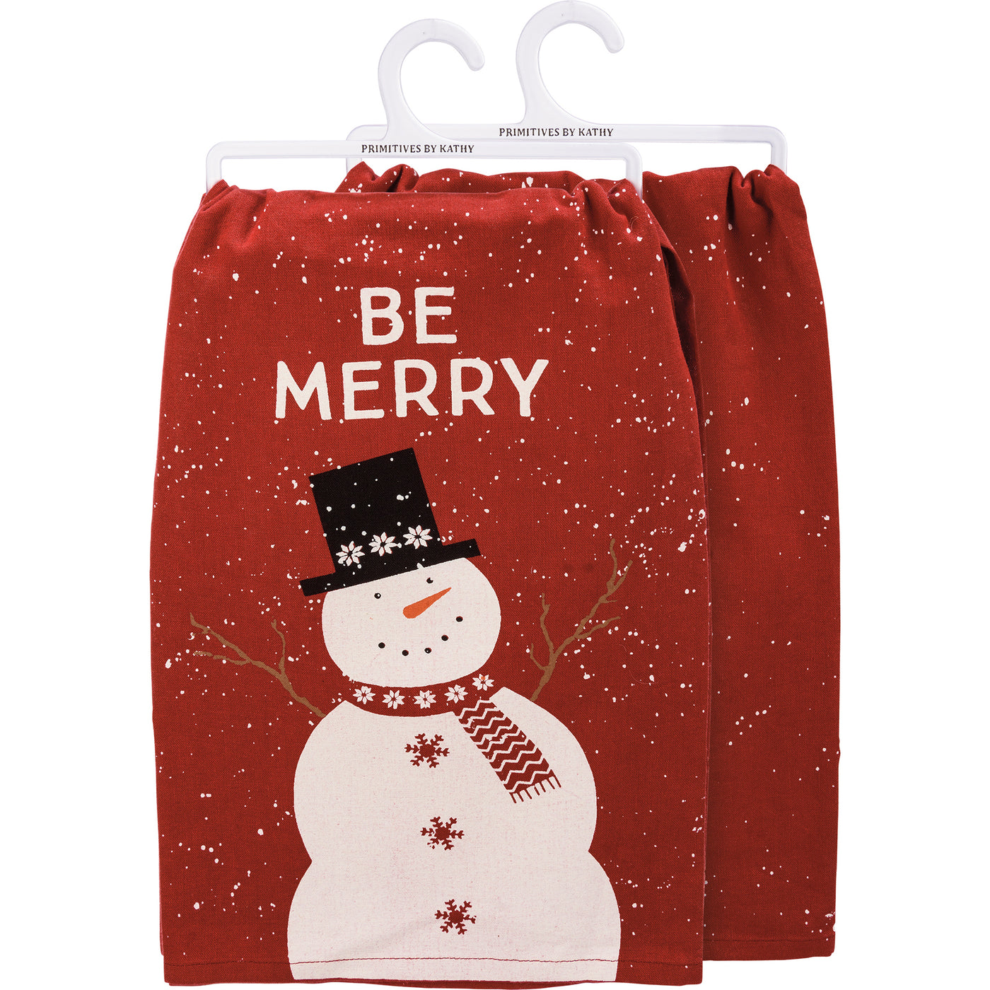 💙 Be Merry Snowman Kitchen Towel