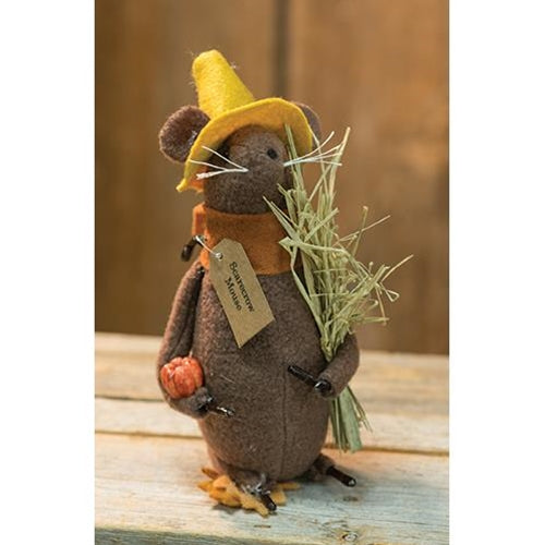 💙 Scarecrow Mouse Fabric Figure