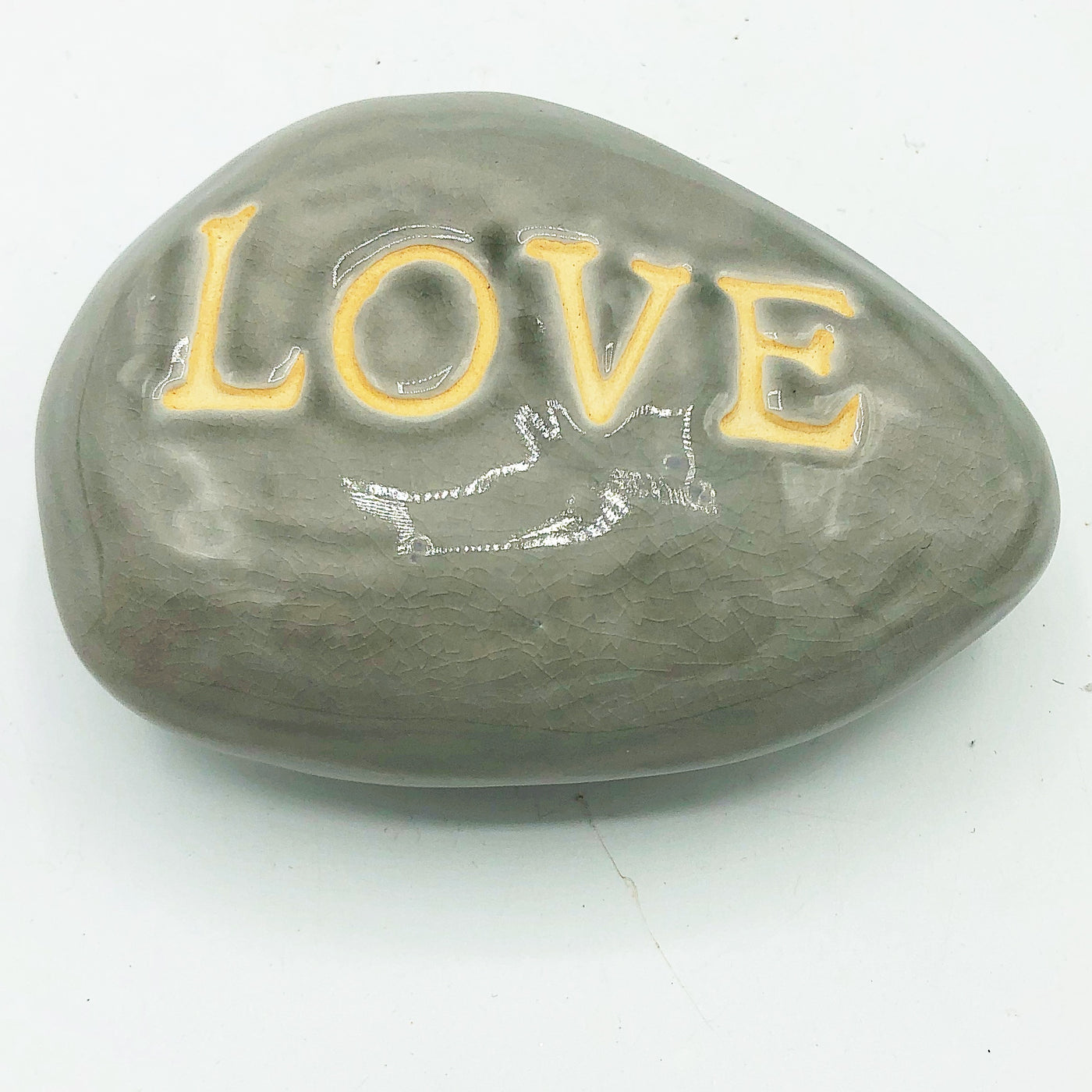 💙 Inspirational LOVE Faux Word Stone