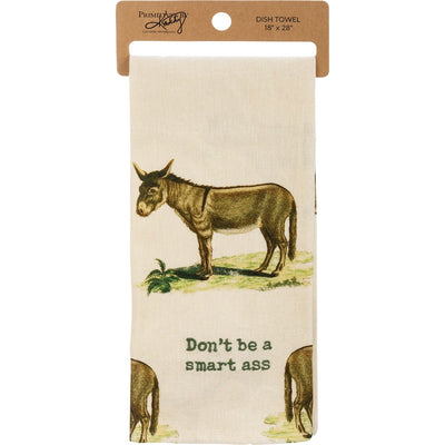 Don't Be A Smart Donkey Kitchen Towel