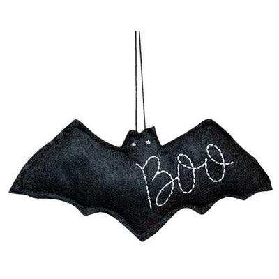 💙 Bat Boo Felt Ornament