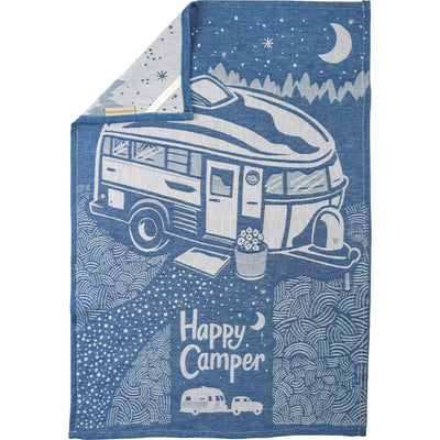 Happy Camper RV Camping Kitchen Towel