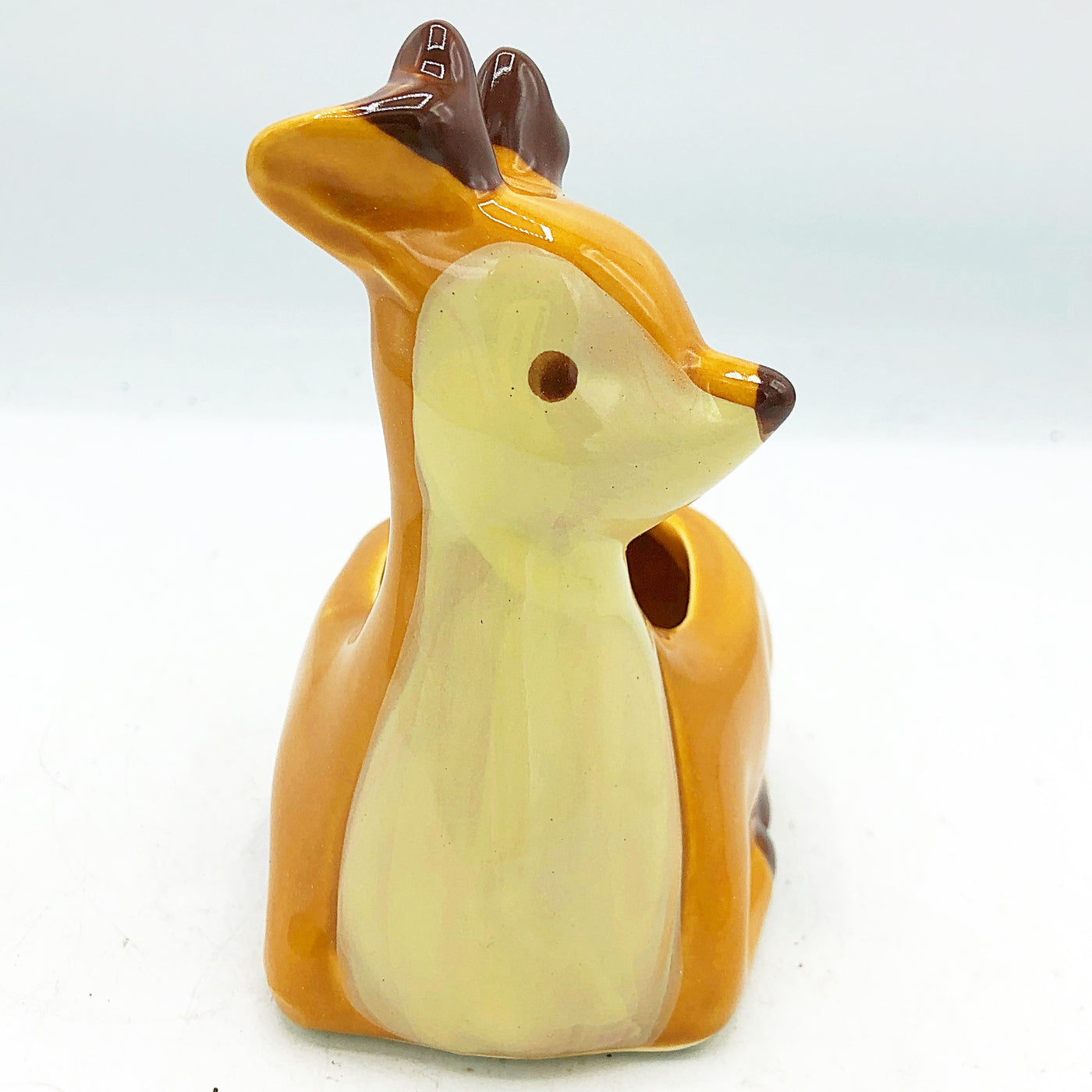 Deer Ceramic Planter Great For Succulents And Small Plants