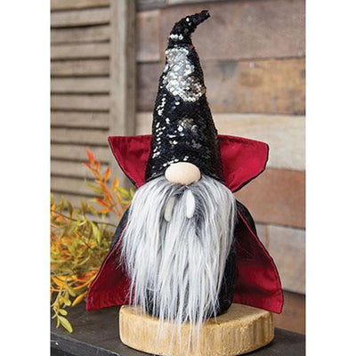 Vampire Gnome With Sequin Hat Figure