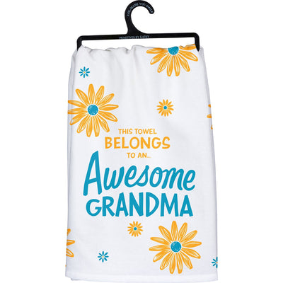 This Towel Belong to an Awesome Grandma Kitchen Towel