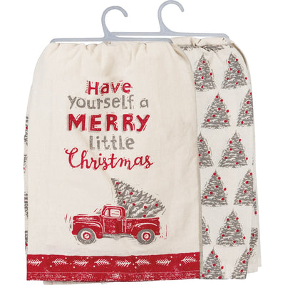 Set of 2 Have Yourself A Merry Little Christmas Kitchen Towel