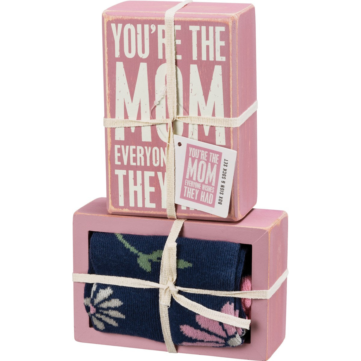 You're the Mom Everyone Wishes They Had Sock & Sign Gift Set