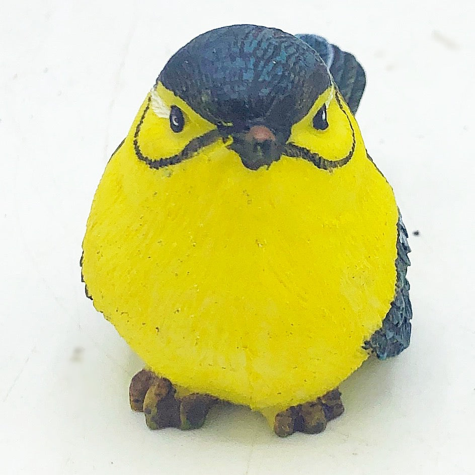 Natural Spring Bird Side Facing Small Resin Figure