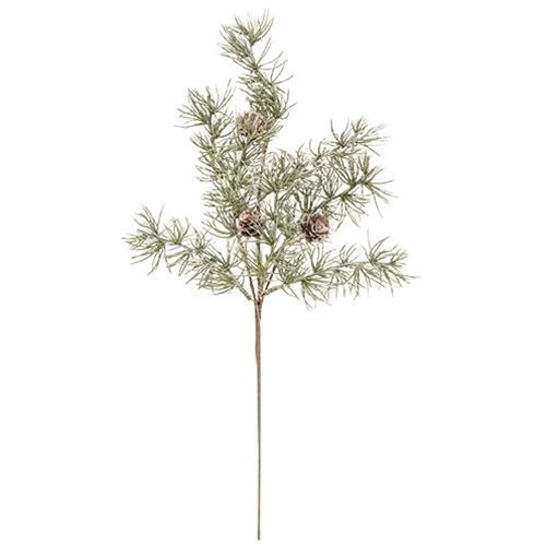 Weeping Pine 19" Faux Evergreen Spray
