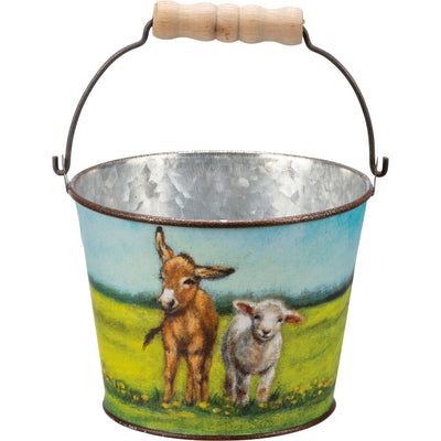 HAPPY BIRTHDAY🎂 💙 Set of 4 Farm Friends Bucket Set