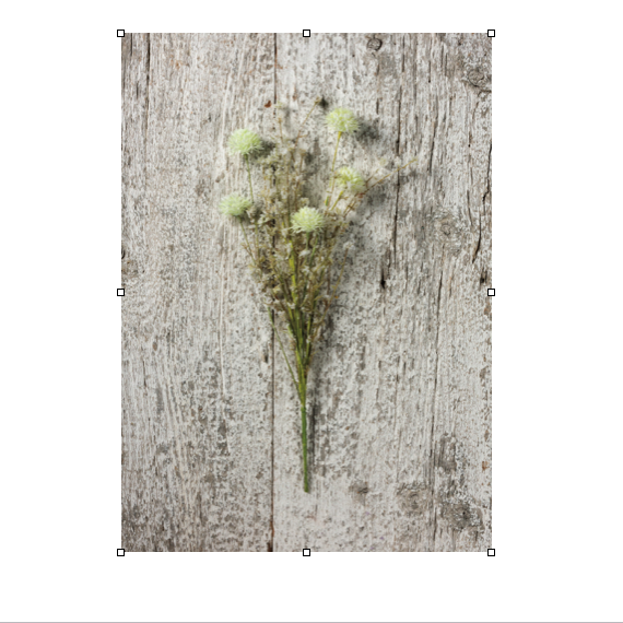 💙 White Thistle Mix 20" Faux Floral Pick