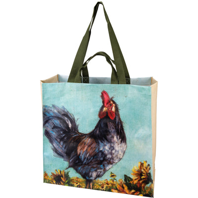 💙 Rooster & Cow Market Tote